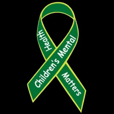 Children's Mental Health Matters ribbon